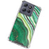 Kiwi Watercolor Geode Moto G Play 5G (2025) Clear Case
